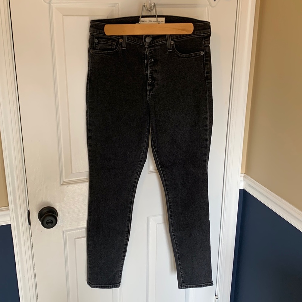 GAP 1969 black denim jeans